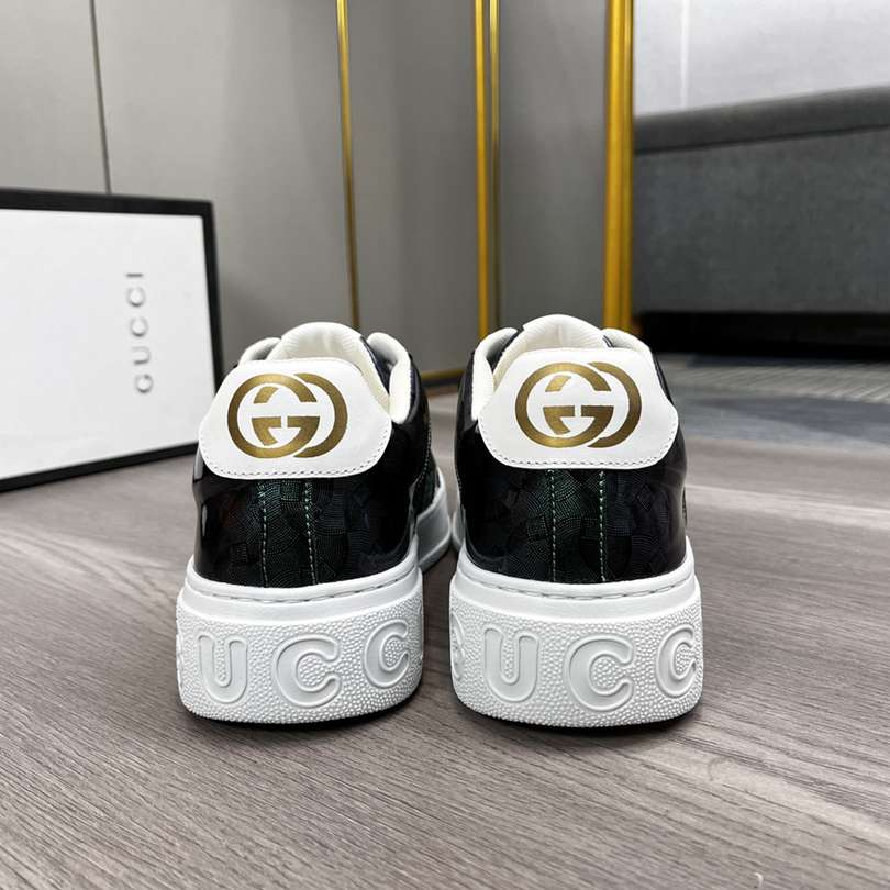 גוצ'י סניקרס שחור ירוק