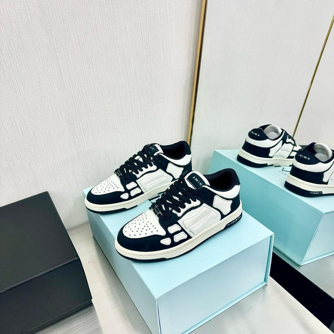 אמירי סניקרס עצמות לבן שחור