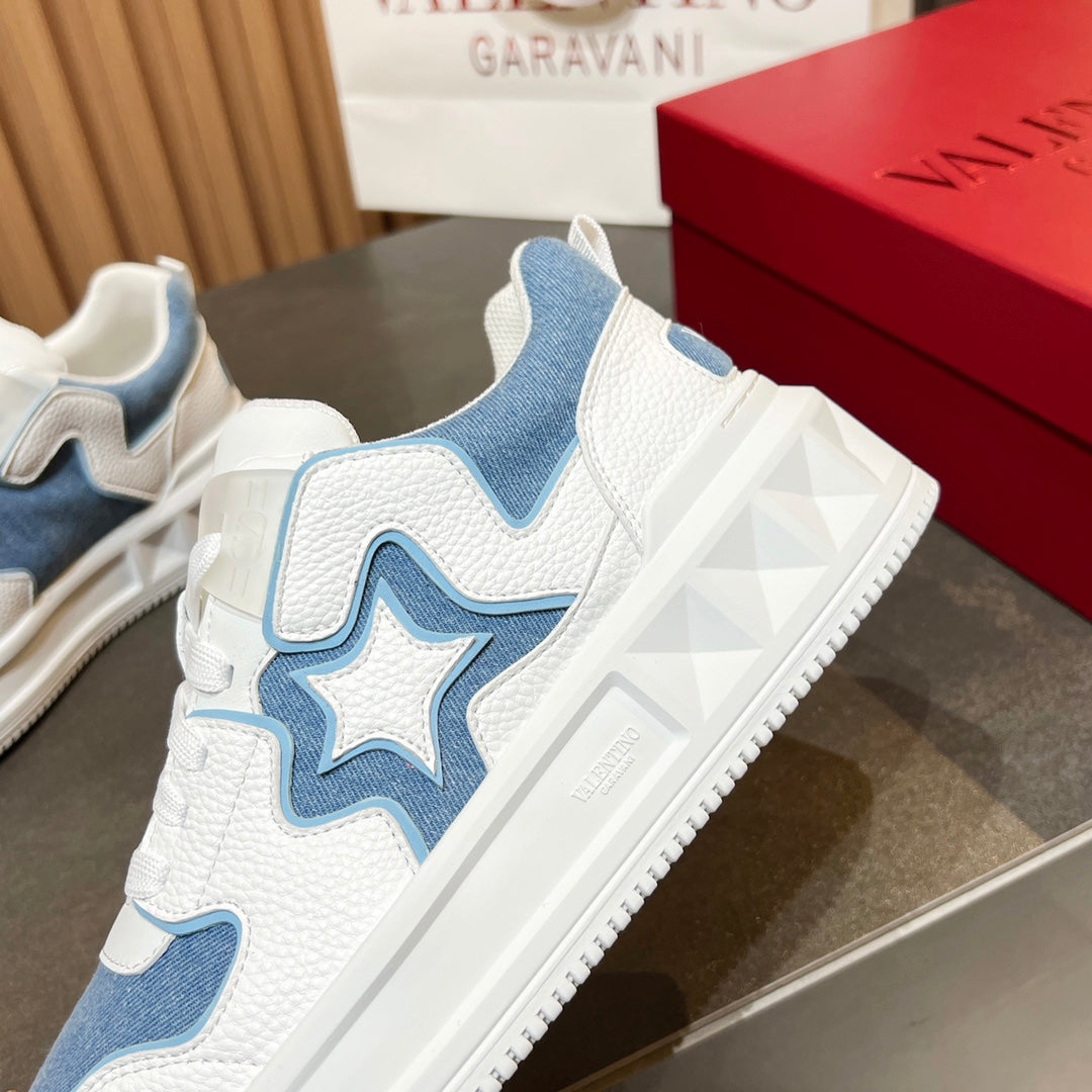 ולנטינו סניקרס חצי ג'ינס