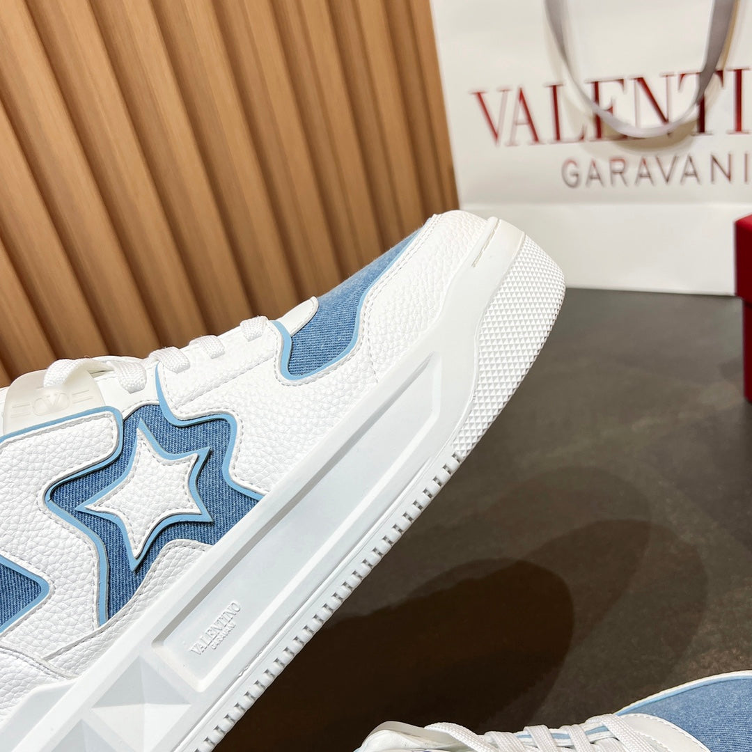 ולנטינו סניקרס חצי ג'ינס