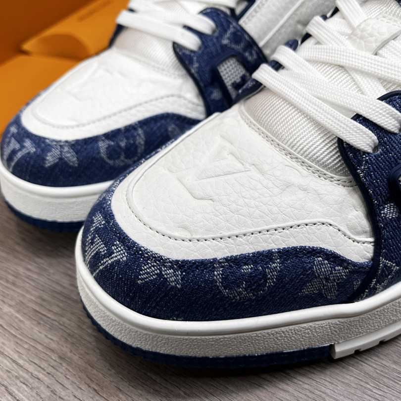 כחול sneakers לואי ויטון