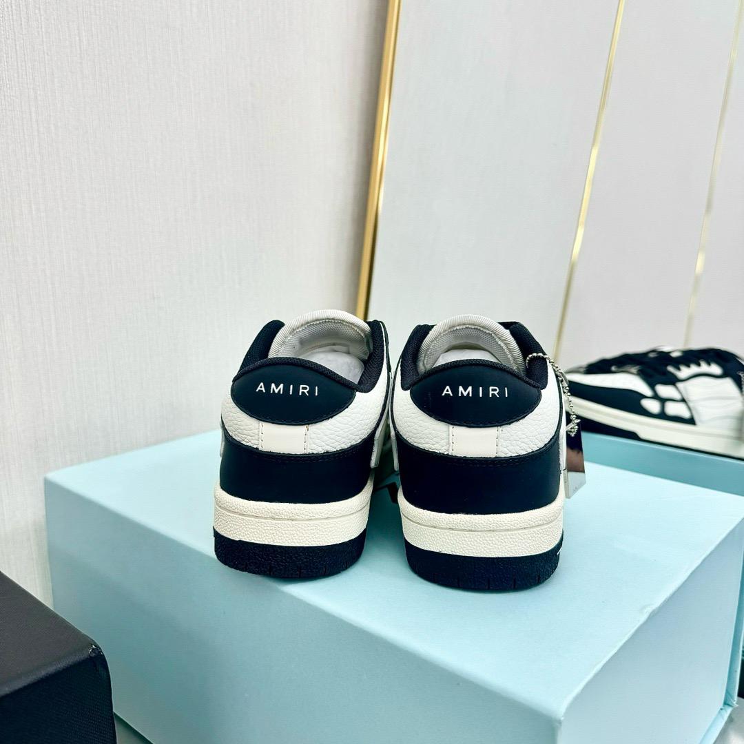 אמירי סניקרס עצמות לבן שחור