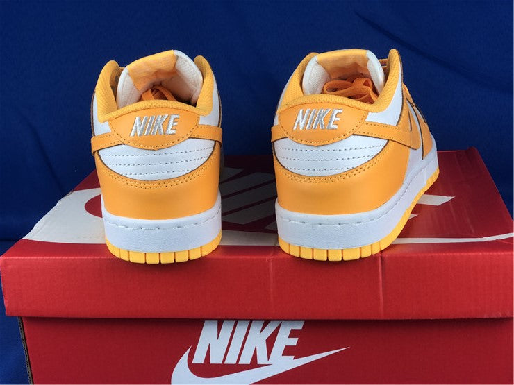 נייק דאנק לבן צהוב